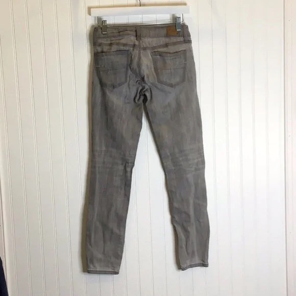 💖 American Eagle | 🦅 Jegging Grey Stretch Size 4 - Picture 5 of 11